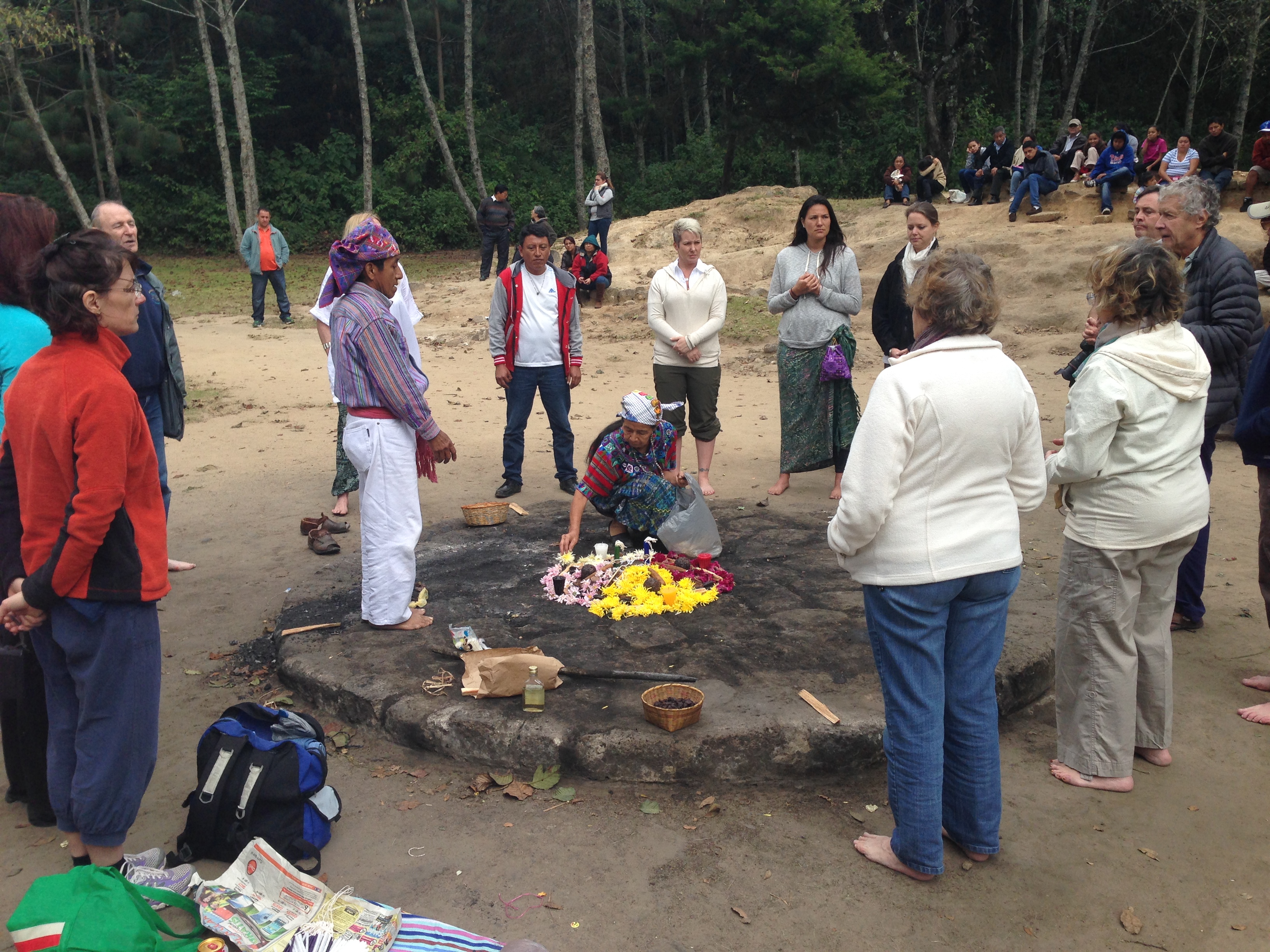 Mayan Fire Ceremony - PetenItza Lake